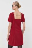 Сукня Patrizia Pepe колір бордовий mini пряма