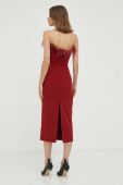 Сукня Patrizia Pepe колір червоний midi облягаюча (3425874)