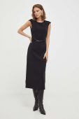 Сукня Patrizia Pepe колір чорний midi пряма (3425883)