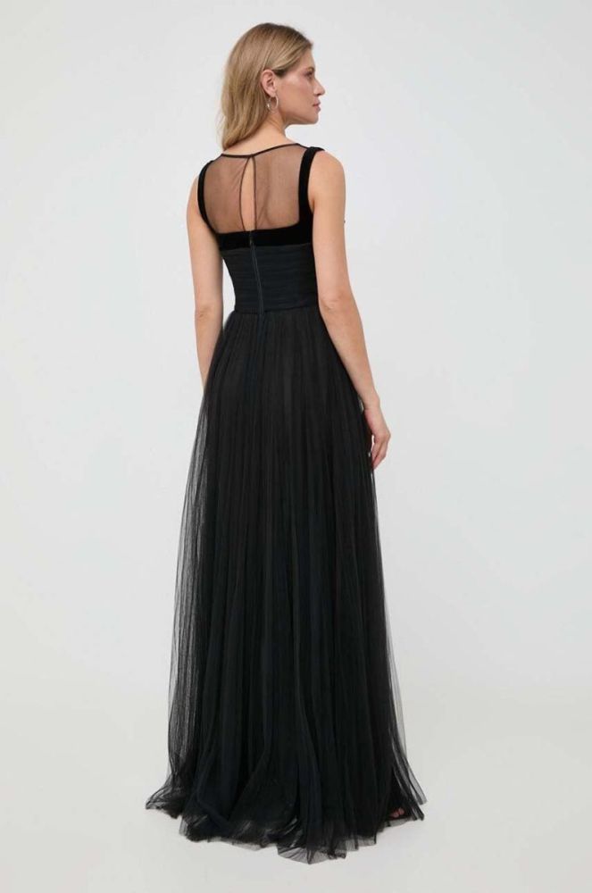 Сукня Elisabetta Franchi колір чорний maxi розкльошена (3645503) фото 3