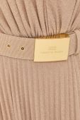 Сукня Elisabetta Franchi колір бежевий maxi розкльошена