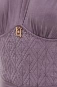 Сукня Elisabetta Franchi колір фіолетовий mini облягаюча (3642339)