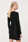Сукня Elisabetta Franchi колір чорний mini облягаюча (3395170)