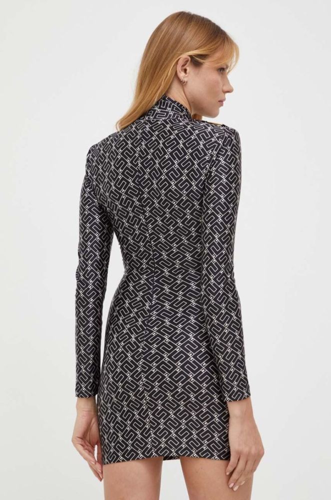 Сукня Elisabetta Franchi колір чорний mini облягаюча (3467671) фото 3