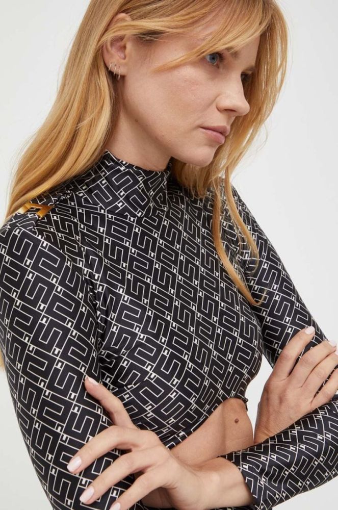 Сукня Elisabetta Franchi колір чорний mini облягаюча (3467671) фото 4