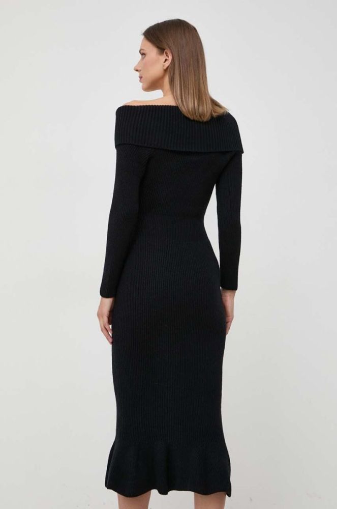 Сукня Elisabetta Franchi колір чорний maxi облягаюча (3639202) фото 2