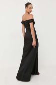 Сукня Ivy Oak колір чорний maxi пряма (3373301)