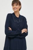 Сукня Pepe Jeans Ingrid колір синій maxi розкльошена