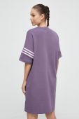 Сукня adidas Originals колір фіолетовий mini oversize