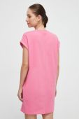 Бавовняна сукня adidas Originals колір рожевий mini пряма (3568359)