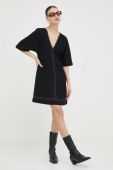 Сукня Day Birger et Mikkelsen колір чорний mini розкльошена
