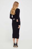Сукня Red Valentino колір чорний midi облягаюча (3467675)