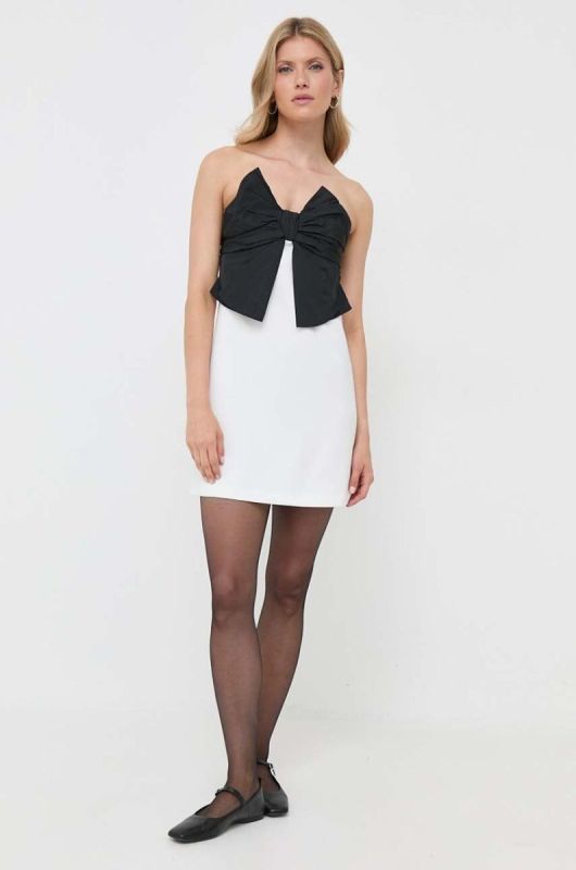 Сукня Red Valentino колір чорний mini розкльошена (3451257) фото 2