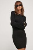 Сукня GCDS колір чорний mini облягаюча (3642363)