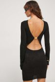 Сукня GCDS колір чорний mini облягаюча (3642363)