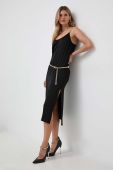 Сукня MICHAEL Michael Kors колір чорний midi пряма