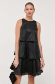 Сукня Armani Exchange колір чорний midi oversize