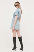 Джинсова сукня Miss Sixty mini пряма колір блакитний