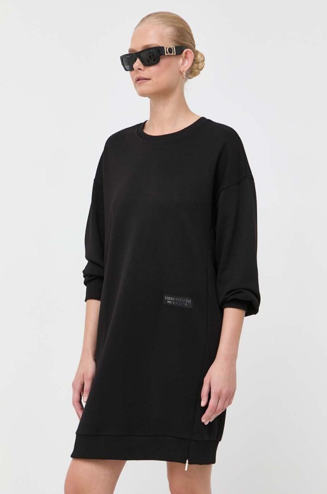 Сукня Armani Exchange колір чорний mini oversize (3430914)