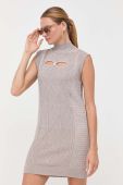 Сукня Liu Jo колір бежевий mini пряма (3391511)