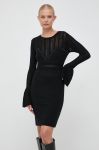 Сукня Liu Jo колір чорний mini облягаюча (3582930)