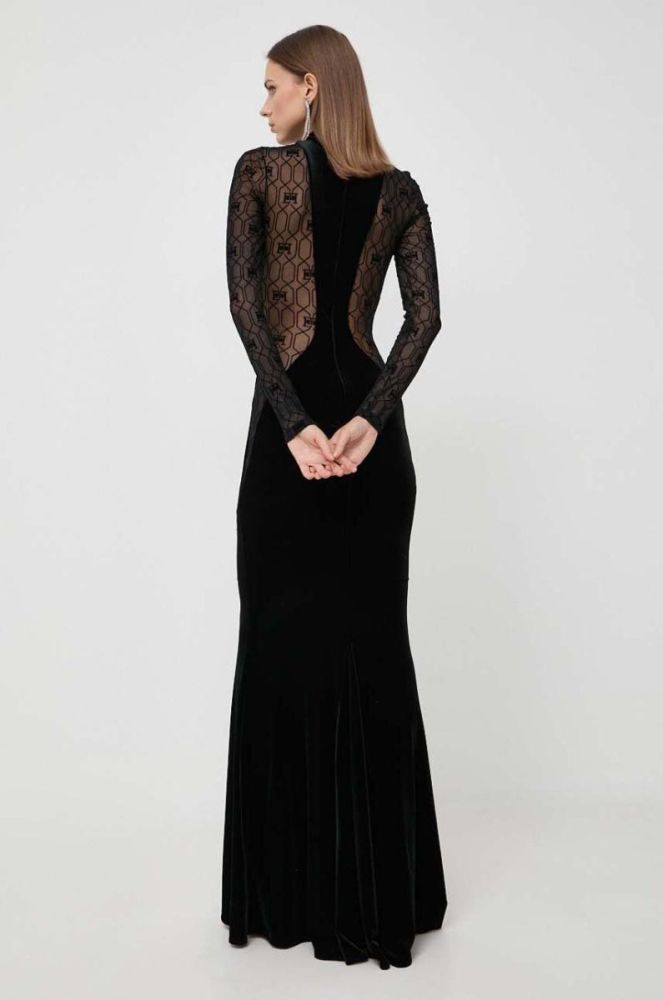 Сукня Elisabetta Franchi колір чорний midi облягаюча (3639217) фото 2