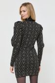 Сукня Elisabetta Franchi колір чорний mini облягаюча (3497618)