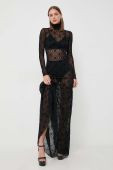 Сукня Elisabetta Franchi колір чорний maxi облягаюча (3639225)