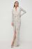 Сукня Elisabetta Franchi колір бежевий maxi облягаюча (3639229)