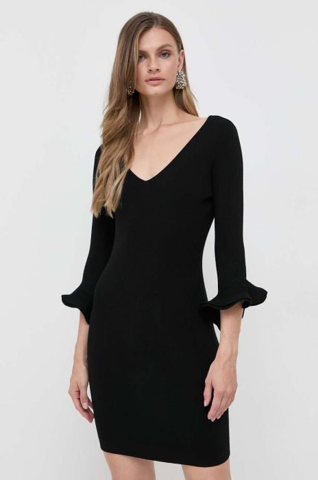 Сукня Twinset колір чорний mini облягаюча (3477930) Сукня Twinset колір чорний mini облягаюча (3477930)