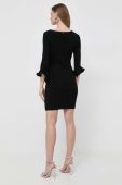Сукня Twinset колір чорний mini облягаюча (3477930) Сукня Twinset колір чорний mini облягаюча (3477930)