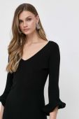 Сукня Twinset колір чорний mini облягаюча (3477930) Сукня Twinset колір чорний mini облягаюча (3477930)