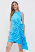 Сукня Twinset mini облягаюча колір блакитний