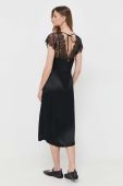 Сукня Twinset колір чорний midi облягаюча (3482680)