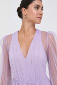 Сукня Twinset колір фіолетовий mini розкльошена (3467721)