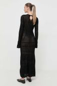 Сукня Twinset колір чорний maxi пряма (3508215)