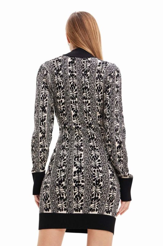 Сукня Desigual колір чорний mini облягаюча (3477858) фото 2