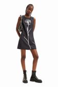 Сукня Desigual колір чорний mini пряма (3416433)