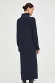 Бавовняна сукня Marc O'Polo колір синій midi oversize
