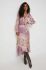 Сукня Guess колір рожевий midi розкльошена (3575818)