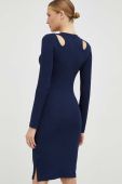 Сукня Guess колір синій mini облягаюча (3497633)