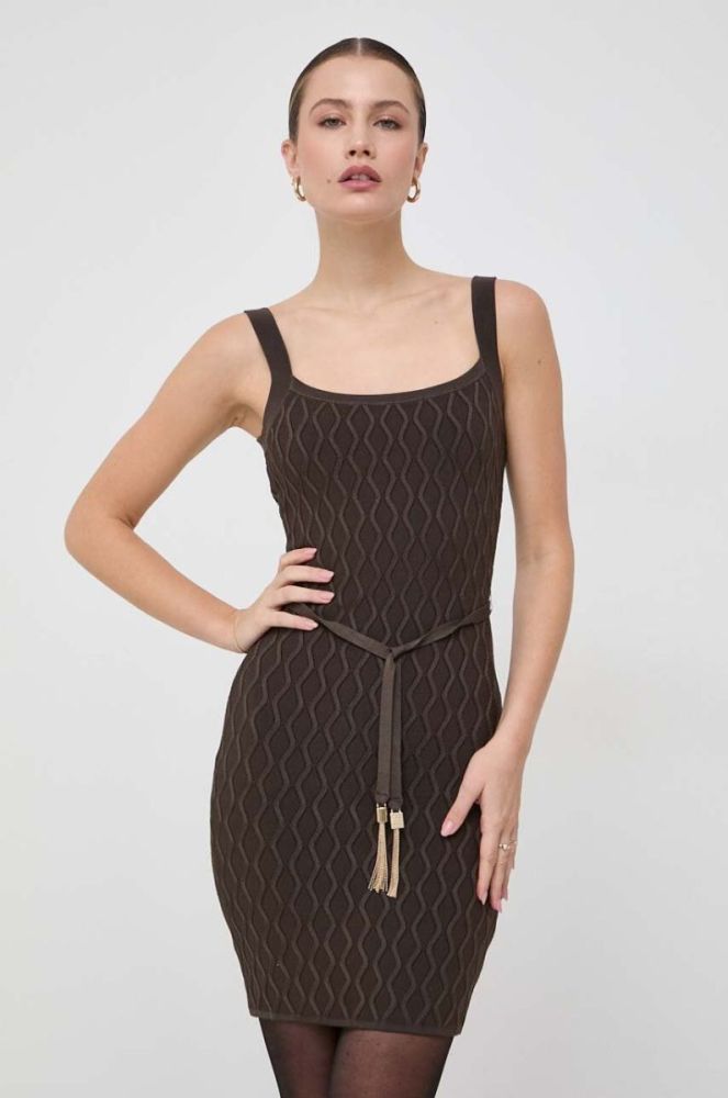 Сукня Guess колір чорний mini облягаюча (3578357) фото 3