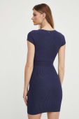 Сукня Guess колір синій mini облягаюча (3542362)