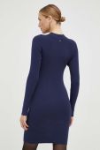 Сукня Guess колір синій mini облягаюча (3504566)
