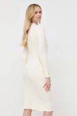 Сукня Guess колір бежевий mini облягаюча (3504576)