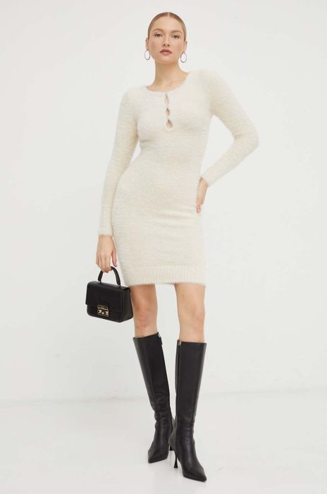 Сукня Guess колір білий mini облягаюча (3504596) Сукня Guess колір білий mini облягаюча (3504596)