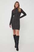 Сукня Guess колір сірий mini облягаюча (3614869)