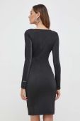 Сукня Guess колір чорний mini облягаюча (3606227)
