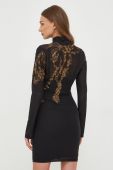 Сукня Guess колір чорний mini облягаюча (3657608)