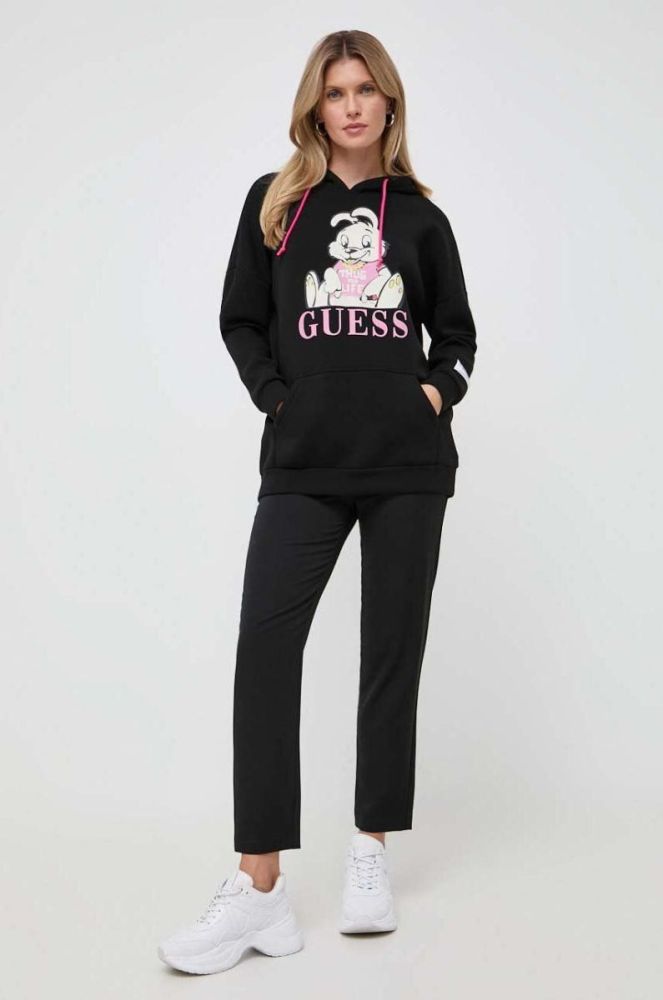 Сукня Guess Guess x Banksy колір чорний mini oversize фото 2